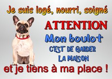 Plaque attention chien d'occasion Plaque attention chien d'occasion  Lapalud