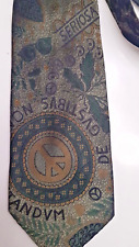 Moschino silk tie usato  Luni