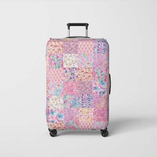 Usado, Capa de bagagem patchwork floral comprar usado  Enviando para Brazil