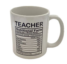 Teacher nutritional facts for sale  Cool