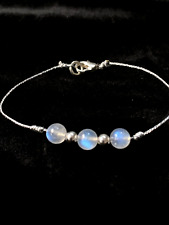 Hochwertiger mondstein armband gebraucht kaufen  Düsseldorf