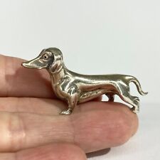 Miniatura bassotto argento usato  Roncello