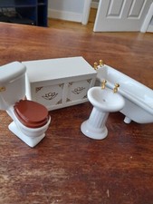 Dolls furniture 3pc for sale  HOUNSLOW