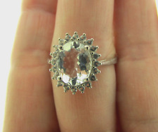 Natural aquamarine halo for sale  Philadelphia