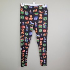 Usado, Leggings de tornozelo pretas elastano poliéster brinquedos infantis altas e curvilíneas comprar usado  Enviando para Brazil