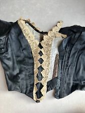 Edwardian black silk for sale  USK
