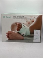 Meia Owlet Dream Track Sleep Trends FDA Cleared 1-18 meses 6-30lbs verde perfeito comprar usado  Enviando para Brazil