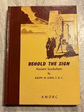 Usado, Behold The SignAncient Symbolism Hardcover 9th Edition 1973 Esoteric AMORC comprar usado  Enviando para Brazil