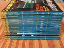 Rivista quattroruote anno usato  Italia