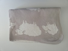 Edredom macio Dymples cinza branco bebê ovelha cordeiro algodão adorável dormir comprar usado  Enviando para Brazil