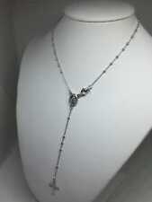 Collana rosario argento usato  Pomigliano d'Arco