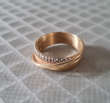 Bague plaqué poinçonnée d'occasion  Fagnières
