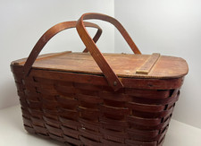Vintage picnic basket for sale  Irvine