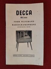 Decca rg200 waveband for sale  WINCANTON