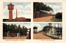 Campo De Entrenamiento, Torre De Agua Y Calle Funcke Zeithain Sajonia AK 1917 comprar usado  Enviando para Brazil