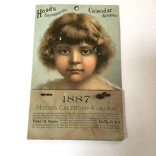 Hood sarsaparilla 1887 for sale  Franklin