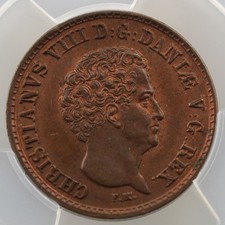 Rigsbankskilling 1842 pcgs d'occasion  France