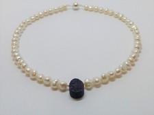 Perlenkette collier zuchtperle gebraucht kaufen  Stadtoldendorf