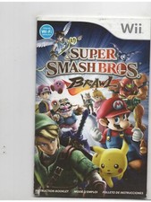 Usado, Super Smash Bros Brawl Nintendo Wii SOMENTE MANUAL Autêntico SEM RASTREAMENTO comprar usado  Enviando para Brazil