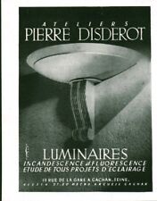 Publicité ancienne luminaires d'occasion  France