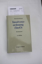 Braun insolvenzordnung komment gebraucht kaufen  Kiel
