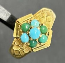 Goldring vintage türkis gebraucht kaufen  Ahlen-Vorhelm