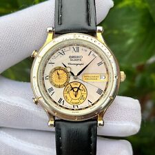 Vintage Seiko Age Of Discovery Calendário Inteligente Japão Relógio de Quartzo 6M23-8000 comprar usado  Enviando para Brazil