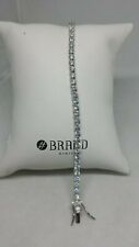 Bracciale tennis argento usato  Pomigliano d'Arco