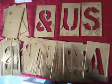Set stencil letter d'occasion  Aillevillers-et-Lyaumont
