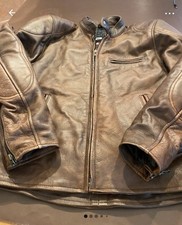 Leather motorbike jacket for sale  HEANOR