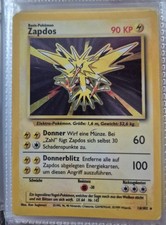 Pokémon karte zapdos gebraucht kaufen  Welden