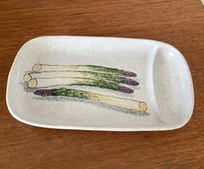 Asparagus serving dish for sale  CHELMSFORD