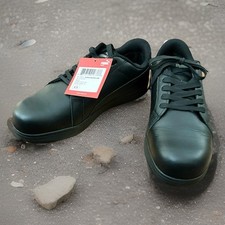 Sapatos Puma Iconic ASTM SD couro preto biqueira comp de segurança tamanho 9.5 masculino 11 feminino comprar usado  Enviando para Brazil
