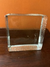 Solid glass bookend for sale  Allentown