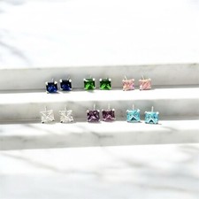 Orecchini p.luce zircone usato  Palermo