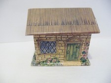 THIMBLE H/P BARRO SYLVAC '79 "ANNE HATHAWAY/THATCHED COTTAGE" & CAIXA comprar usado  Enviando para Brazil