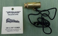Miniature spyglass brass for sale  SWINDON