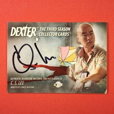 5-08-11. 2010 dexter temporada 3 #d3ac-csl c s lee autógrafo guarda-roupa LEITURA DANIFICADA comprar usado  Enviando para Brazil