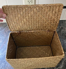 Vintage seagrass straw for sale  Greensboro