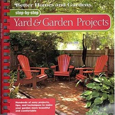 Step-By-Step Yard & Garden Projects - Paperback, by Better Homes and - Good segunda mano  Embacar hacia Mexico