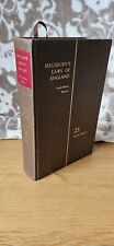 Halsburys laws england for sale  LIVERPOOL