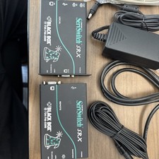 Black Box Wizard SRX KVM extensor, áudio, acesso duplo via CATx ACU5051A, usado comprar usado  Enviando para Brazil