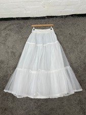 White mesh bridal for sale  LEICESTER