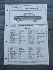 Ford taunus 12m gebraucht kaufen  Hamburg