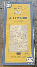 Carte michelin 205 d'occasion Carte michelin 205 d'occasion  Quarré-les-Tombes