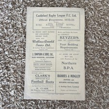 1952 rugby league for sale  CASTLEFORD
