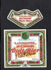 Bieretiketten wittmann landshu gebraucht kaufen  Furth