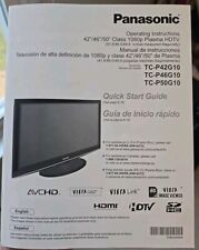 Panasonic 1080p plasma for sale  Vincentown