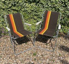Pair vintage folding for sale  CLACTON-ON-SEA