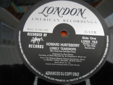 Howard huntsberry lonely for sale  BARRY